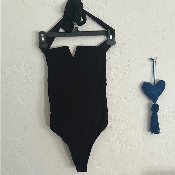 Intimately Free People Black Women’s One Piece Bodysuit - Picture 1 of 4